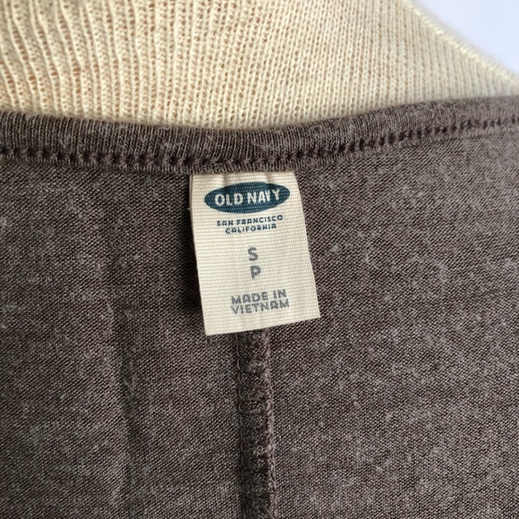 Old Navy 3/4 Dolman Sleeve V-Neck Shift Dress in Heathered Brown Size Small - Picture 4 of 4